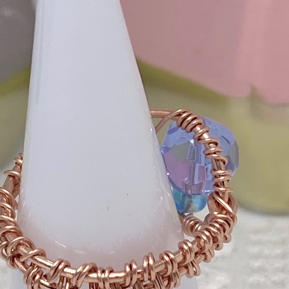 Handmade copper ring - Picture 5 of 6